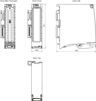 SIEM SIMATIC S7-1500 Digitalausgabemodul 