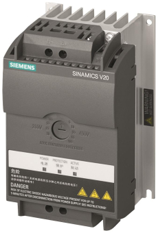 SIEM SINAMICS V20     6SL3201-2AD20-8VA0 