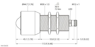 Turck Radar-    DR15S-M30E-2UPN8X2-H1141 