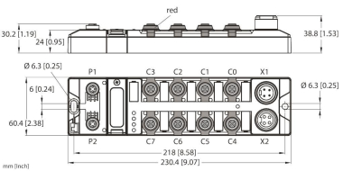 Turck Blockmodul       TBIP-L4-4FDI-4FDX 