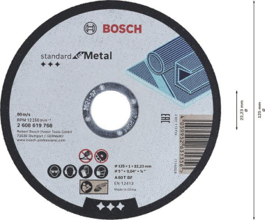 Bosch Trennschleifscheibe     2608619768 