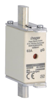 Hager Sicherungseinsatz NH000 LNH00063M6 