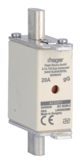 Hager Sicherungseinsatz NH000 LNH00020M6 