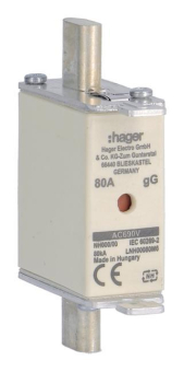 Hager Sicherungseinsatz NH000 LNH00080M6 