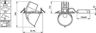 PHIL    RS342B LED17S/830 PSU-E MB II WH 