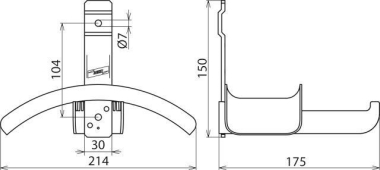 DEHN Haltevorrichtung             700003 