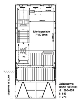 GSAB Festplatzsäule         02.88.1P11FP 