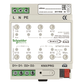 Schneider KNX DALI-Gateway  MTN6725-0004 