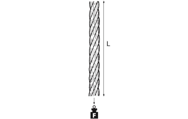 Niedax E-KLIPS Stahlseil D4mm   SSCW50-4 