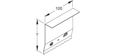 Niedax Stoßstellen-      DSTE 220-78T100 