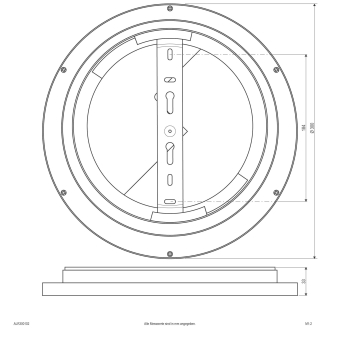 EVN LED Anbauleuchte -rund -   ALR300102 