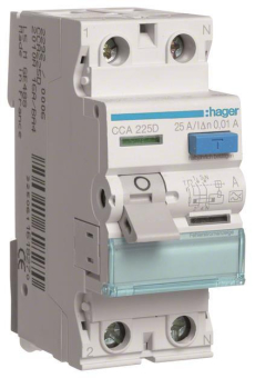 Hager Fi-Schalter 2polig 6kA 25A CCA225D 