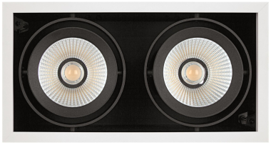 LEDV SP MULTI 2X30W/3000K FL WT/BK 