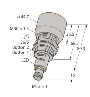 TURCK          RU600U-M30E-2UP8X2T-H1151 