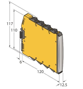 Turck Temperatur-Messverstärker  7580504 