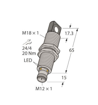 Turck            RU40U-M18MS-UP8X2-H1151 