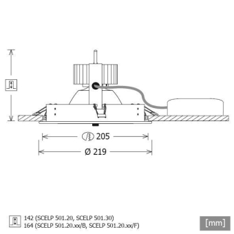 LTS Scene 5 EBstrahler SCELP 501.2030.35 
