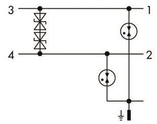 WAGO 792-802 Überspannungsschutzmodul 