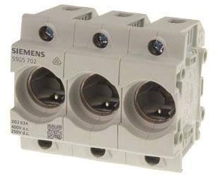 Siemens 5SG5702 D02 63A 70mm 3pol 