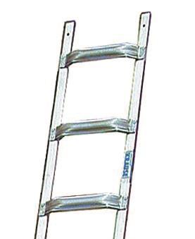 Krause Dachleiter Alu 14 Sprossen 804334 