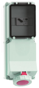 Bals Wandsteckdose GT abgesichert  15075 