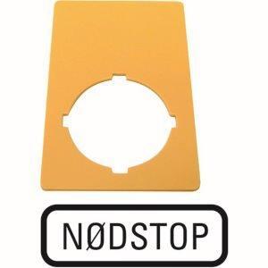 EATON M22-XZK-DK99 Schild NOT-AUS 216478 