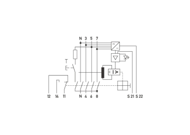 Doepke FI-Schalter  DFS4 040-4/0,03-A NA 