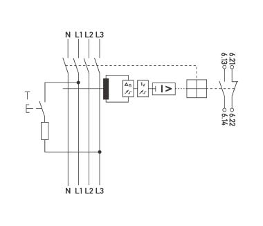 DOEP FI-Schutzschalter    DFL8 250-4/X-A 