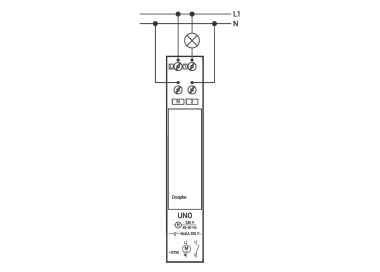 Doepke mech.Tagesschaltuhr       Uno QRD 