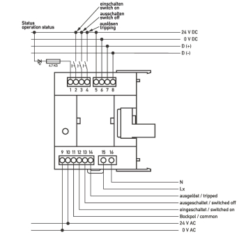 DOEP Fernantrieb 24V AC/DC     DFA 2 - 1 