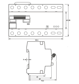 Doepke PRCD 3p 40A 0.03A Typ B DPRCD-M1L 