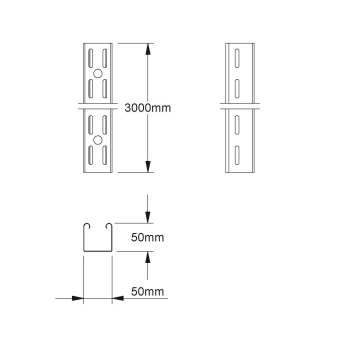 NIED Rinne 50x50mm             RL50.050F 