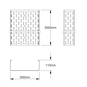 NIED Kabelrinne             RL 110.300 F 
