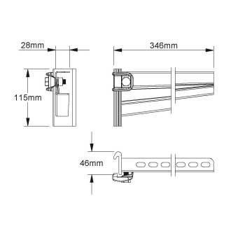 NIED Ausleger Schwer             KTTS300 