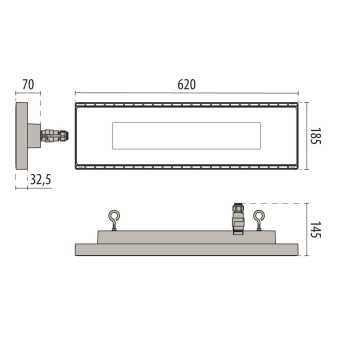 PIL LED-Hallenpendelleuchte      3101195 