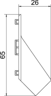 OBO TRI C 35-16 rws Übergangsstück 