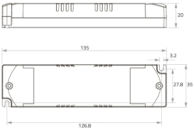 Rutec DALI-2 Push Dimm-Aktor AC    80699 