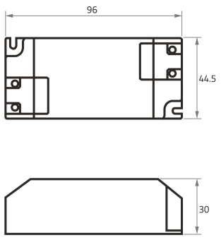 RUTEC LED Netzgerät 24V 36W IP20   85271 