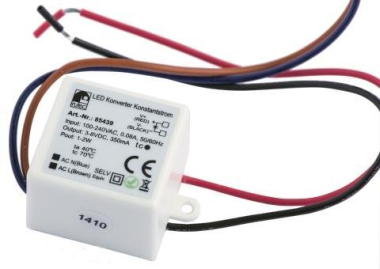 RUTEC LED Konverter 350mA  1W-2W   85439 