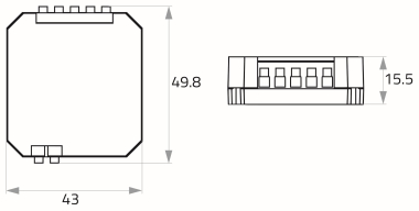 Rutec Funksender 2-Kanal,          80575 