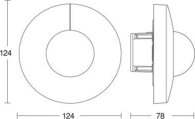 Steinel Bewegungsmelder      IS 345-R PF 