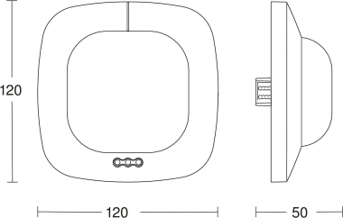 STEIN Präsenzmelder   IR QUATTRO HD DALI 