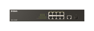 D-Link 10-Port Layer2 PoE+  DGS-1010MP/E 