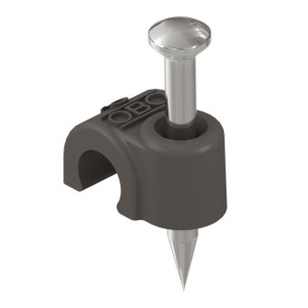 OBO 2009 25 SW ISO-Nagel-Clip 9mm L25 PP 