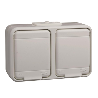 ELSO SCHUKO-Steckdose 2-fach      445404 