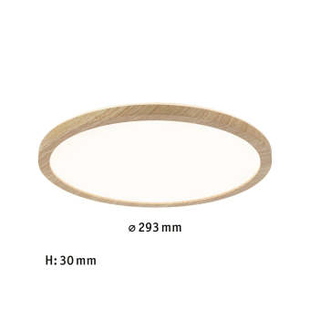 Paulmann Atria Shine Wood IP44 16W 71028 