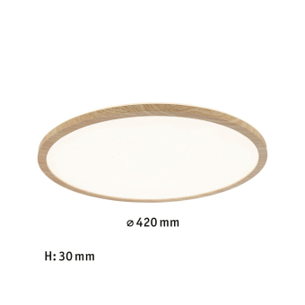 Paulmann Atria Shine Wood IP44 22W 71029 