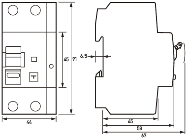 Doepke          DRCBO 4 B32/0,03/1N-B NK 