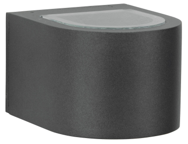 ALBE Wandstrahler, Alu, schwarz   662340 