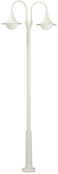 ALBE Mastleuchte weiss IP44       682047 